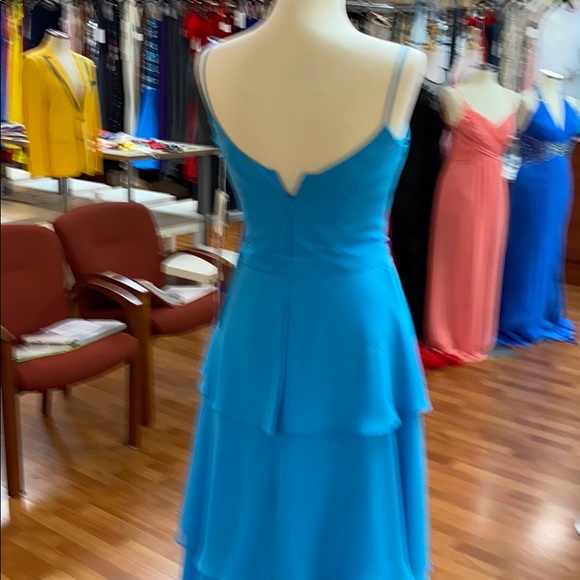 ✔️ peacock blue bridesmaid dress - Picture 5 of 8